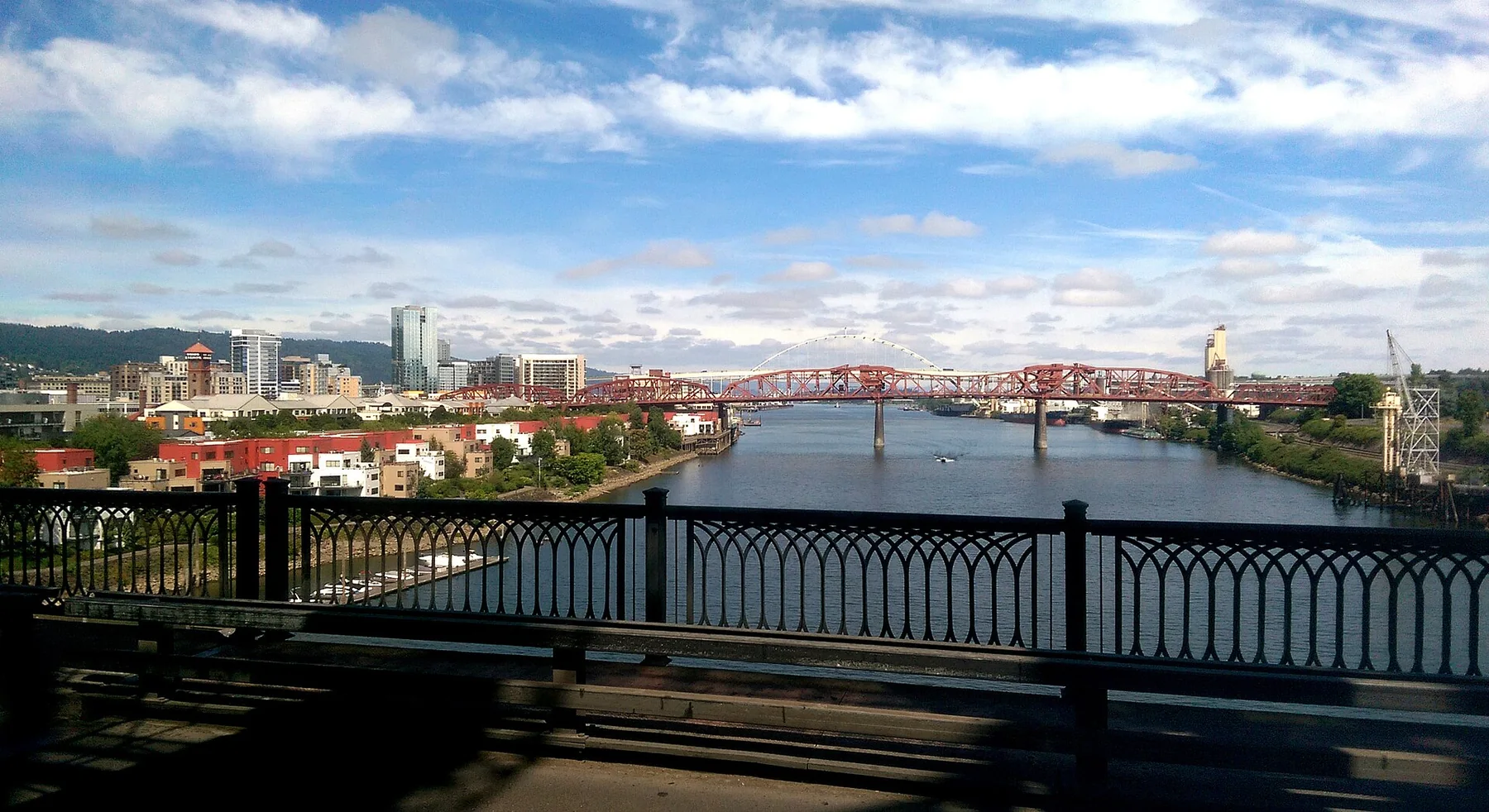 Pearl District and Broadway Bridge, a Greater Portland business-district header image.